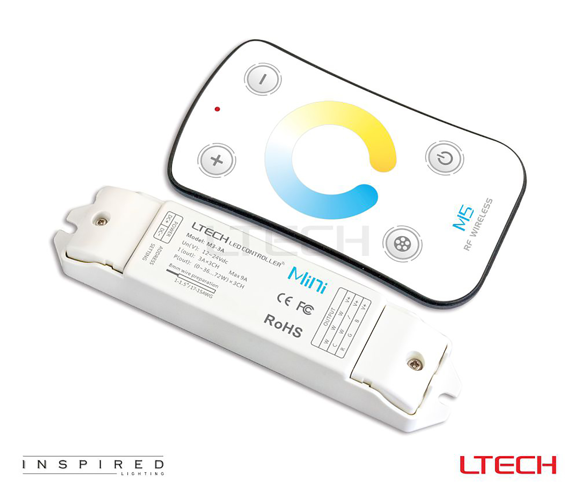 Remote Control Kit Controllers LTECH DMX / RGB / WWCW Remote Control Kit Controllers LTECH DMX / RGB / WWCW